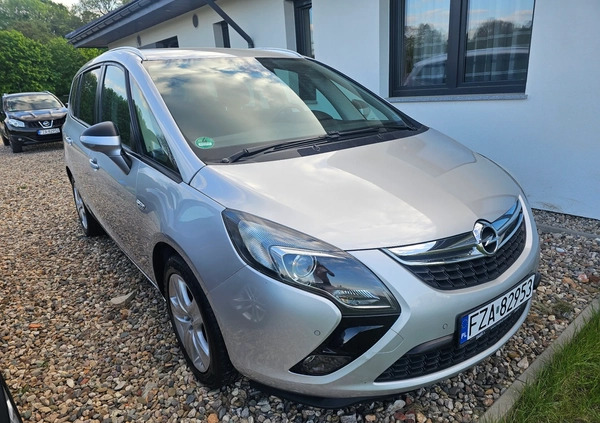 Opel Zafira cena 31500 przebieg: 160000, rok produkcji 2012 z Żary małe 191